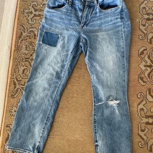 J Crew Straight leg ankle jeans